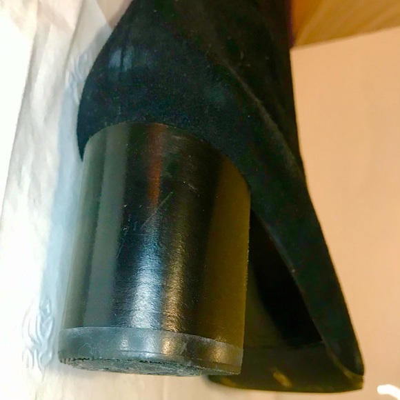 SOLD! N/A ~ROBERT CLERGERIE ~7.5 BLACK Quilam Stretch SUEDE BOOT ~Made in FRANCE - Picture 6 of 9